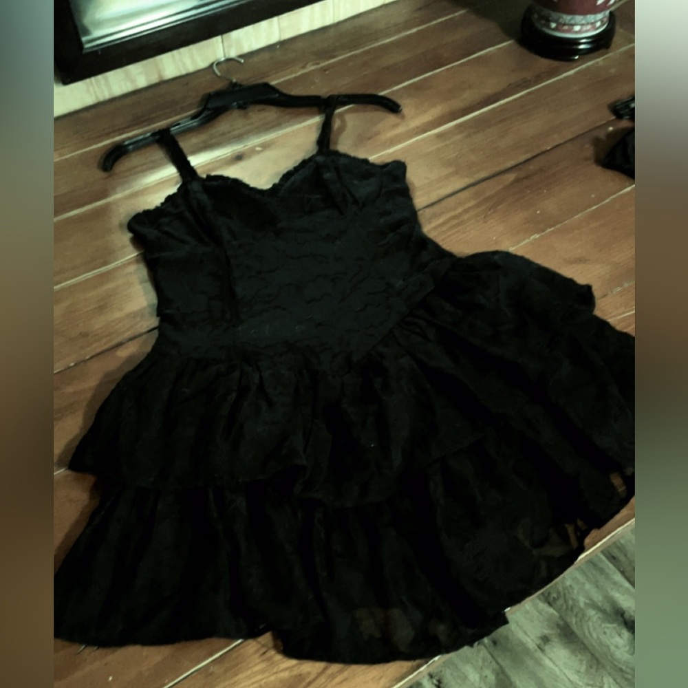 wild fable size SMALL BLACK Ruffled Dress